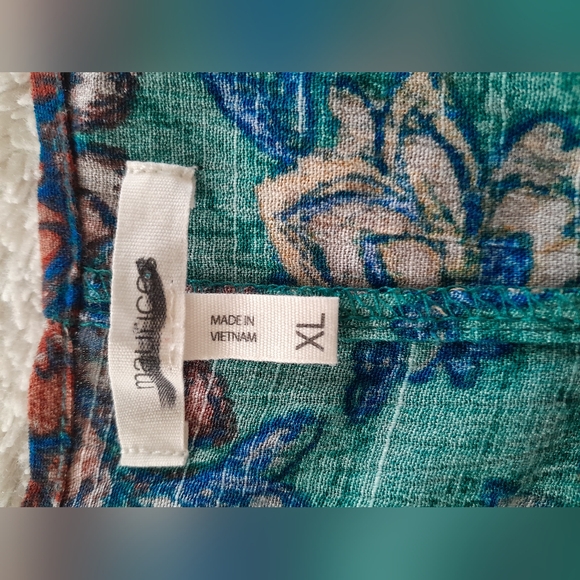 Maurices floral Print kimono size XL - Picture 12 of 12